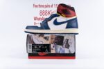 Jordan 1 Retro High Union Los Angeles Blue Toe