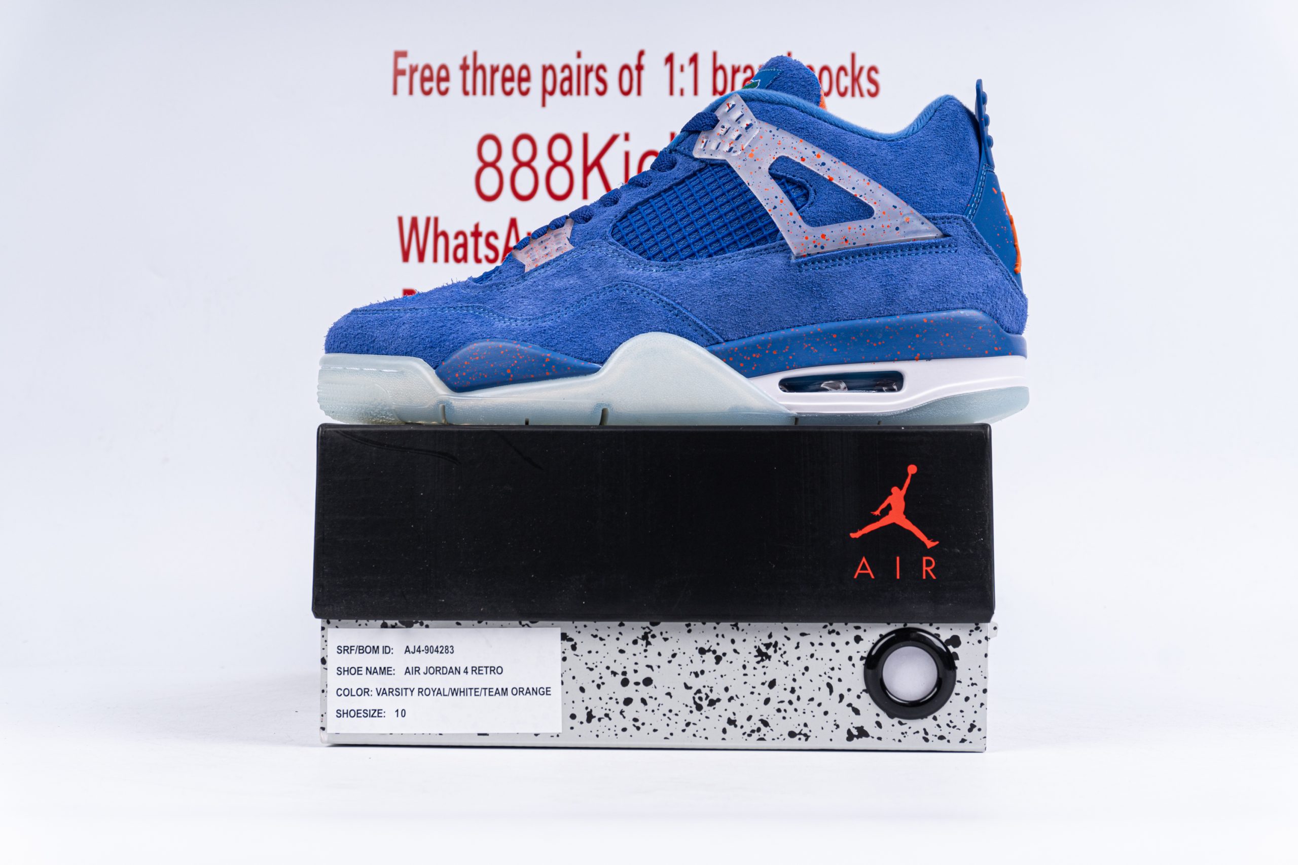 Jordan20420Retro20Florida20Gators20PE-scaled-1 Jordan 4 Retro Florida Gators (PE) - Image 1