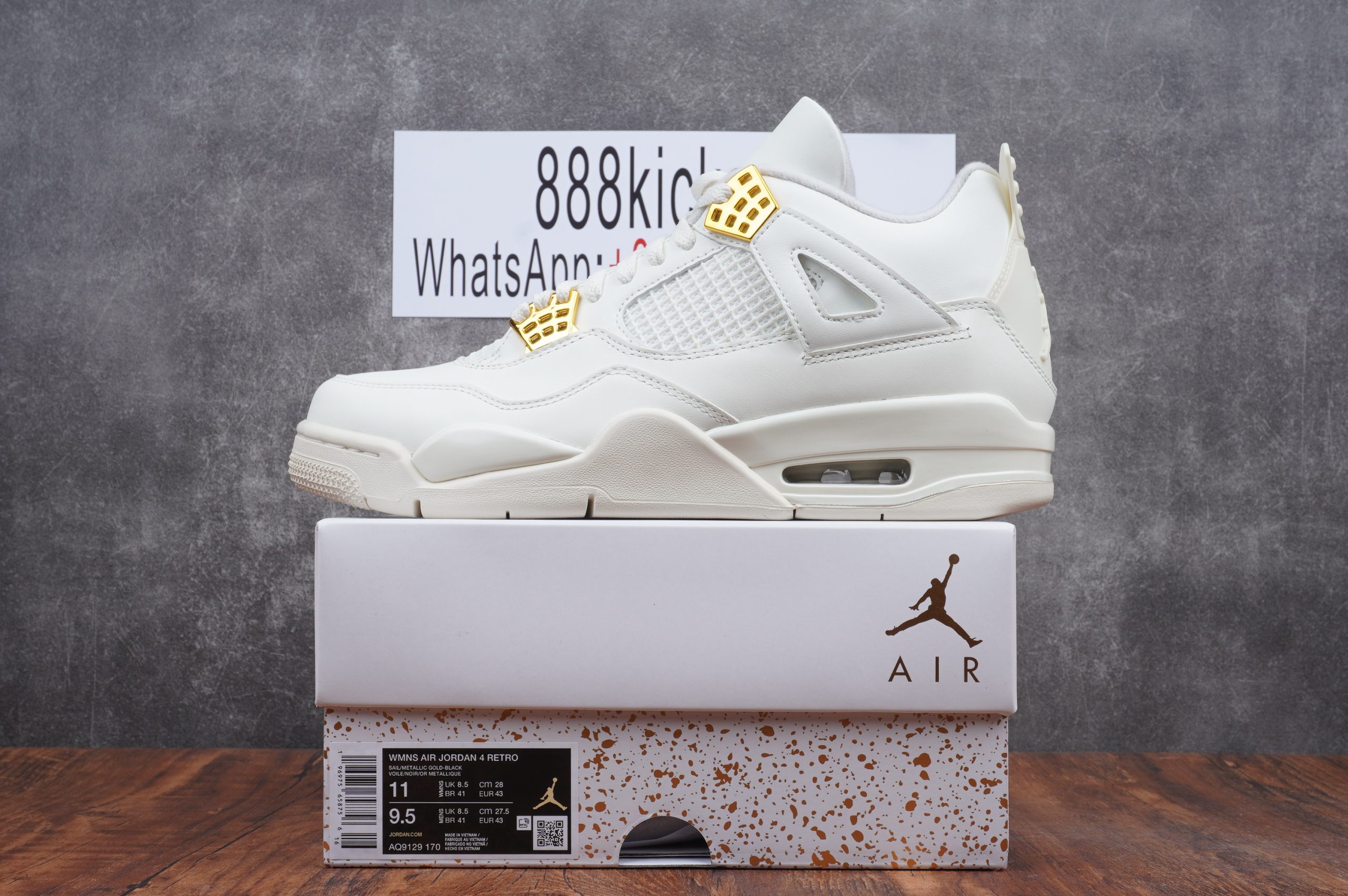 Jordan20420Retro20Metallic20Glod-scaled-1 Jordan 4 Retro Metallic Glod - Image 1