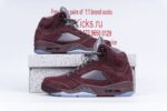 Jordan 5 Retro Burgundy 2023 - Image 2