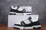 Louis Vuitton LV Trainer Black White - Image 2