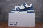 Louis Vuitton LV Trainer Blue White - Image 10