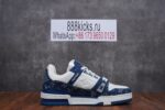 Louis Vuitton LV Trainer Blue White - Image 6