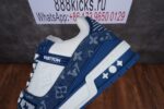 Louis Vuitton LV Trainer Blue White - Image 8