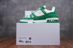 Louis Vuitton LV Trainer Green White