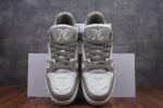 Louis Vuitton LV Trainer Grey White - Image 3
