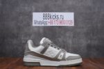 Louis Vuitton LV Trainer Grey White - Image 15