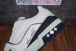 Louis Vuitton LV Trainer White Blue - Image 17
