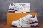 Louis Vuitton LV Trainer White Purple - Image 17