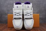 Louis Vuitton LV Trainer White Purple - Image 18