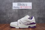 Louis Vuitton LV Trainer White Purple - Image 5