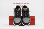 NIKE DUNK LOW BLACK GREY GREEN STRIKE - Image 3