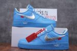 Nike Air Force 1 Low Off-White MCA University Blue - Image 3