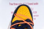 Nike Dunk Low Off-White University Gold Midnight Navy - Image 7