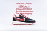 Nike LD Waffle Sacai Undercover Midnight Spruce University Red - Image 9