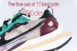 Nike Vaporwaffle Sacai Villain Red Neptune Green - Image 11