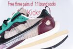 Nike Vaporwaffle Sacai Villain Red Neptune Green - Image 2