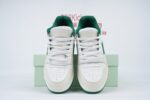OFF-WHITE Out Of Office  Low Tops White Green 2021 - Image 12