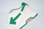 OFF-WHITE Out Of Office  Low Tops White Green 2021 - Image 17