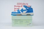 OFF-WHITE Out Of Office Low Tops Blue White - Image 10