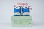 OFF-WHITE Out Of Office Low Tops Blue White - Image 4