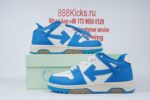 OFF-WHITE Out Of Office Low Tops Blue White - Image 2