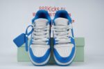 OFF-WHITE Out Of Office Low Tops Blue White - Image 12