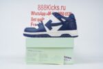 OFF-WHITE Out Of Office Low Tops Dark Blue White - Image 10