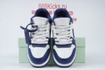 OFF-WHITE Out Of Office Low Tops Dark Blue White - Image 3