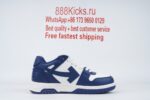 OFF-WHITE Out Of Office Low Tops Dark Blue White - Image 15