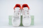 OFF-WHITE Out Of Office Low Tops For Walking White White Red FW21 - Image 12