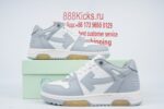 OFF-WHITE Out Of Office Low Tops Grey White - Image 2