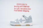 OFF-WHITE Out Of Office Low Tops Grey White - Image 5