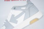 OFF-WHITE Out Of Office Low Tops Grey White - Image 8