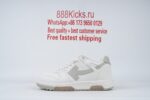OFF-WHITE Out Of Office Low Tops White Grey - Image 5