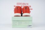 OFF-WHITE Out Of Office Low TopsWhite Red - Image 4