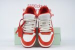 OFF-WHITE Out Of Office Low TopsWhite Red - Image 12