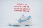 OFF-WHITE Out Of Office OOO 30 MM Low Tops White Light Blue - Image 14