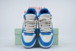 OFF-WHITE Out Of Office OOO Low Tops White Blue - Image 3