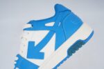 OFF-WHITE Out Of Office OOO Low Tops White Blue - Image 8