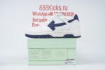 OFF-WHITE Out Of Office OOO Low White Blue