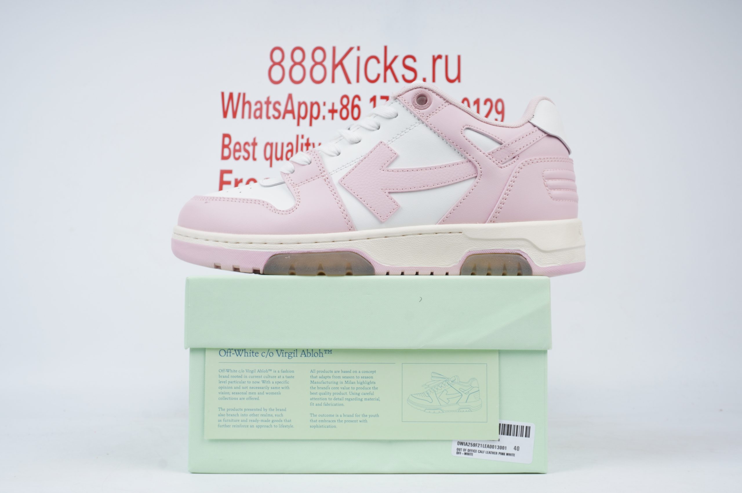 OFF-WHITE20Out20Of20Office20White20Pink-scaled-1 OFF-WHITE Out Of Office White Pink - Image 1