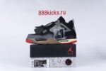 Off White X Air Jordan 4 Retro Black - Image 10