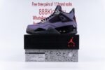 Travis Scott x Air Jordan 4 Retro Purple - Image 10