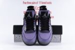 Travis Scott x Air Jordan 4 Retro Purple - Image 12