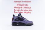 Travis Scott x Air Jordan 4 Retro Purple - Image 15