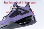 Travis Scott x Air Jordan 4 Retro Purple - Image 9
